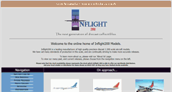 Desktop Screenshot of inflight200-models.com